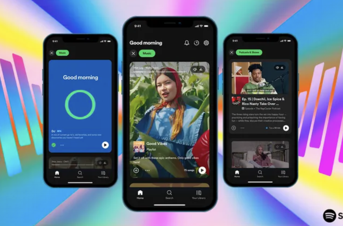 Spotify Redesign Screenshots