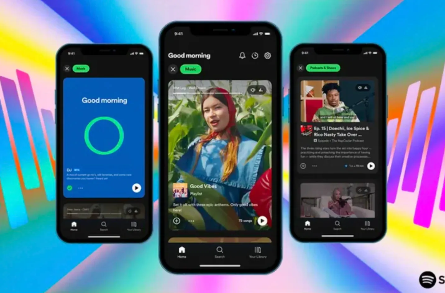 Spotify Redesign Screenshots