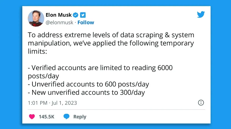 Elon Musk Tweet